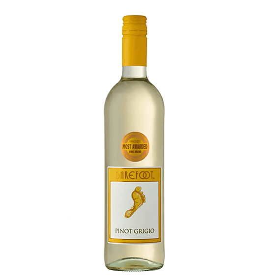 Barefoot Pinot Grigio White Wine 750ml